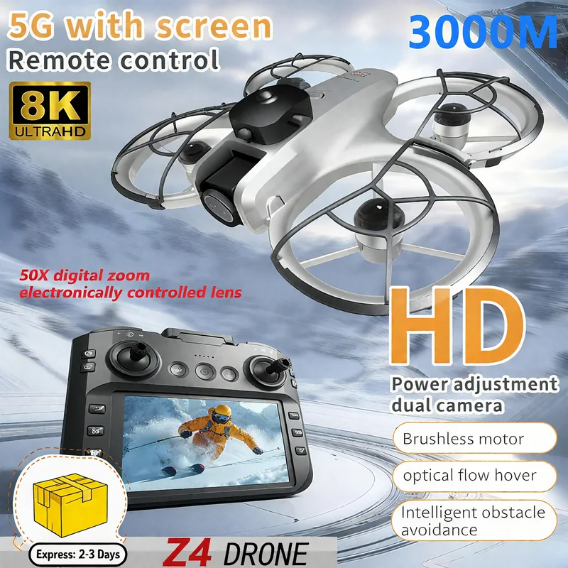 Drone Camera Night Vision - Nuevo Dron MINI Z4 4K Profesional