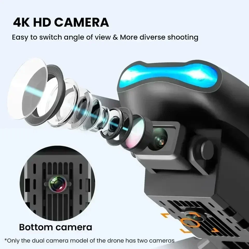 Nuevo E99Pro RC Drone 4K profe - Drone Camera Night Vision reseña y precio
