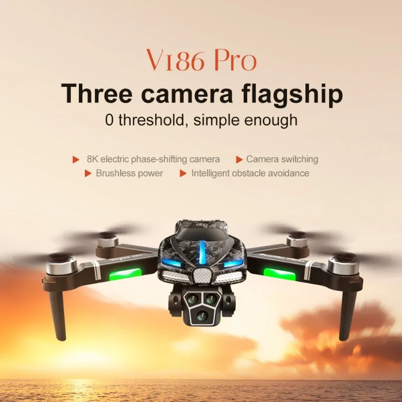 Nuevo Dron profesional V186 Pr - Drone Camera With Gimbal reseña y precio