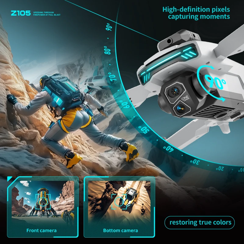 Mini Dron Z105 RC Quadcopter c - Drone Camera Vlog reseña y precio