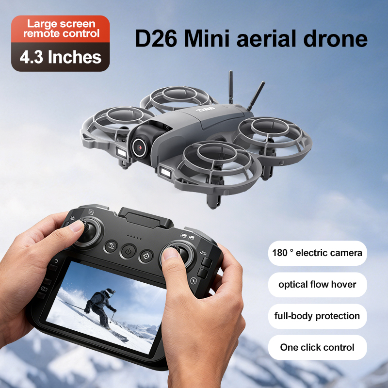 Dron D26 4K Aéreo HD 180 °   D - Drone Camera With Gimbal reseña y precio